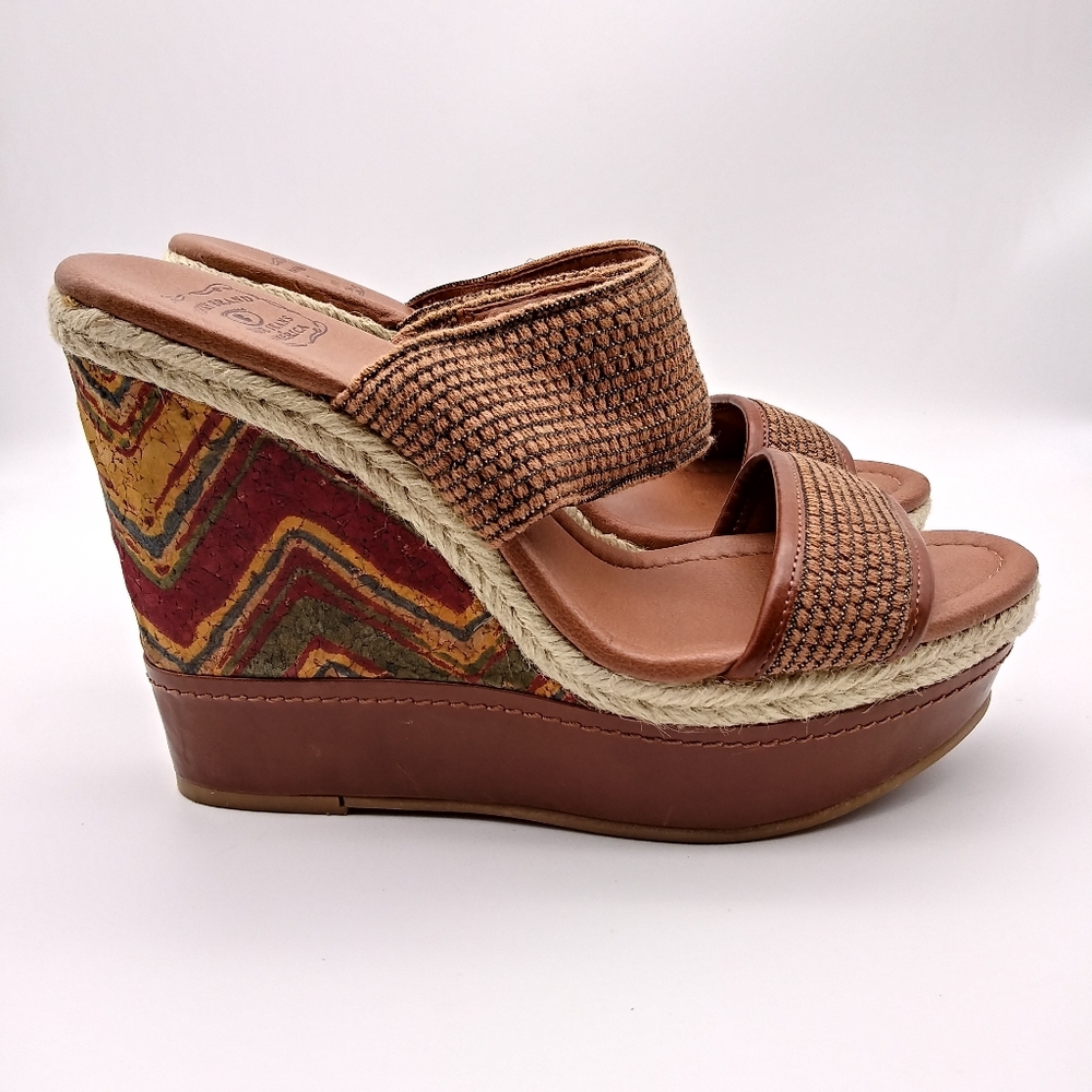 Lucky Brand Candy Platform Wedge 9.5 View 2